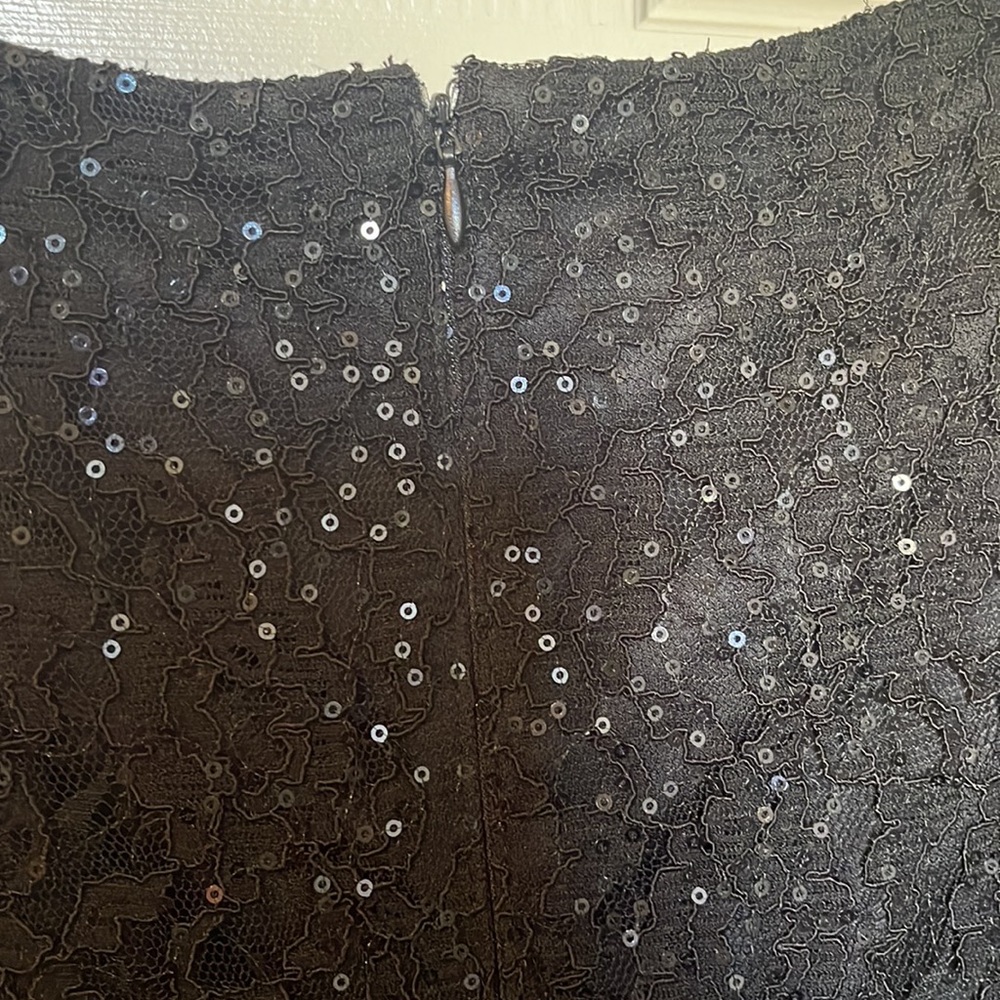 Plus Size Sequined Dress - 2X - Picture 5 of 5